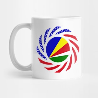 Seychelles American Multinational Patriot Flag Mug